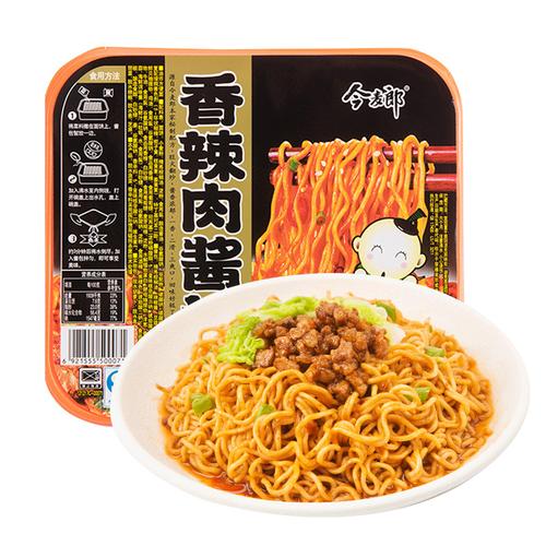 深夜食堂的灵魂救赎 今麦郎阿郎炒面香辣肉酱碗面实测